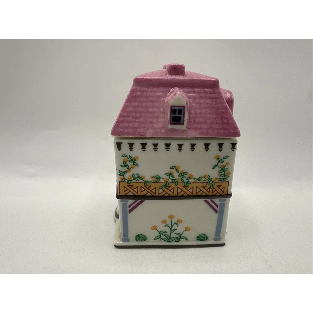 Canterbury Crossing TARRAGON Lenox Spice Village Jar EUC House & Lid NO CHIPS